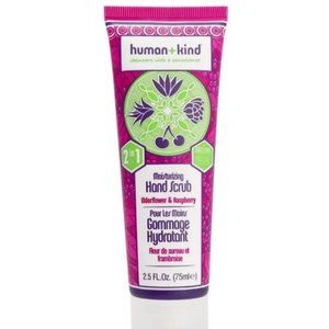 Human + Kind elderflower & raspberry scrub